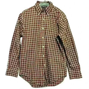 Ralph‎ Lauren Men’s Plaid Button Down Long Sleeve Dress shirt size 15 32/33